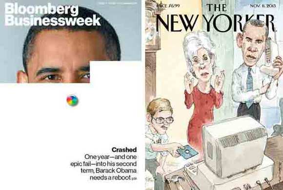 Covers of the Weekend: Obama's Healthcare Fail