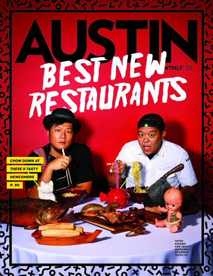 Cover of the Day: Austin Monthly, November 2017