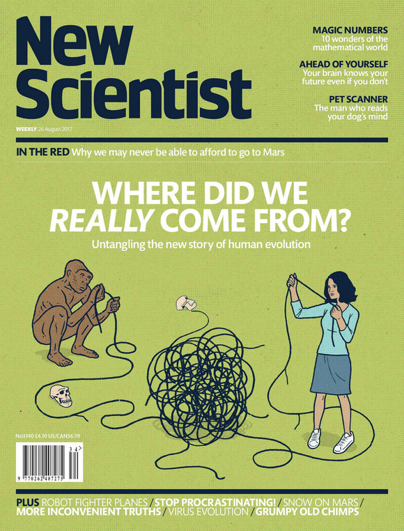Cover of the day: New Scientist, August 2017
