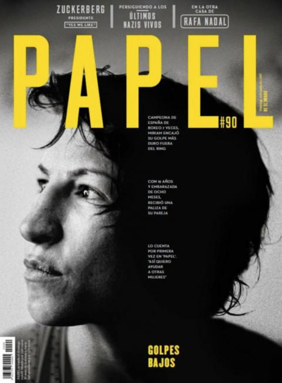 Cover of the day: Papel (Spain), June 2017