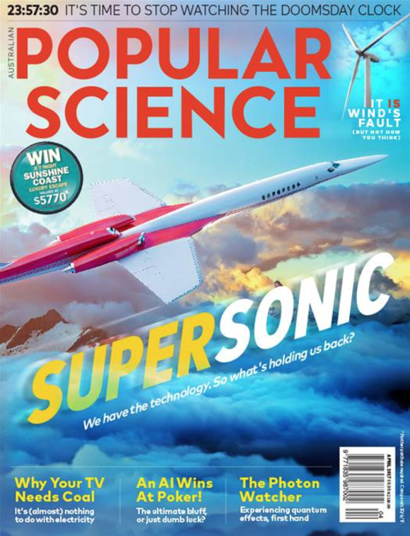 Cover of the day: Popular Science (Australia), April 2017