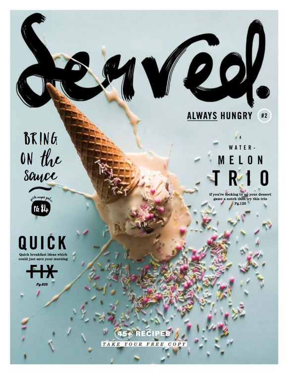 Cover of the day: Served Magazine, October 2017