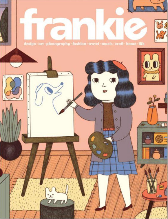 Cover of the day: frankie magazine (Australia), November 2017