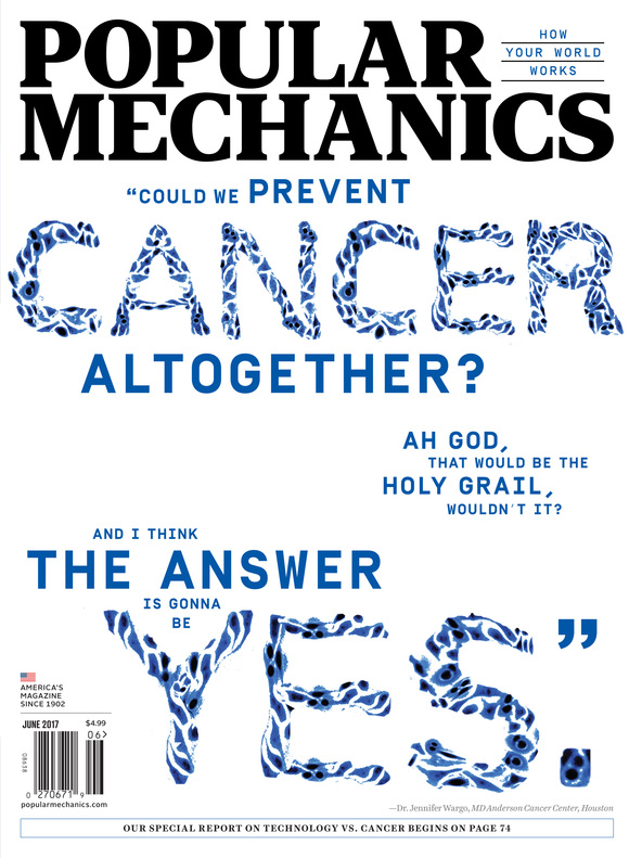 Cover of the Day: Popular Mechanics, June 2017