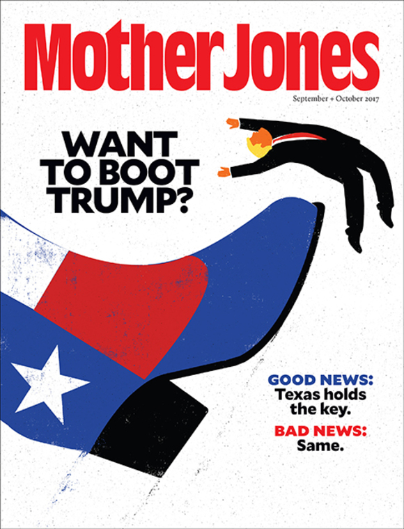 Cover of the Day: Mother Jones, September/October 2017
