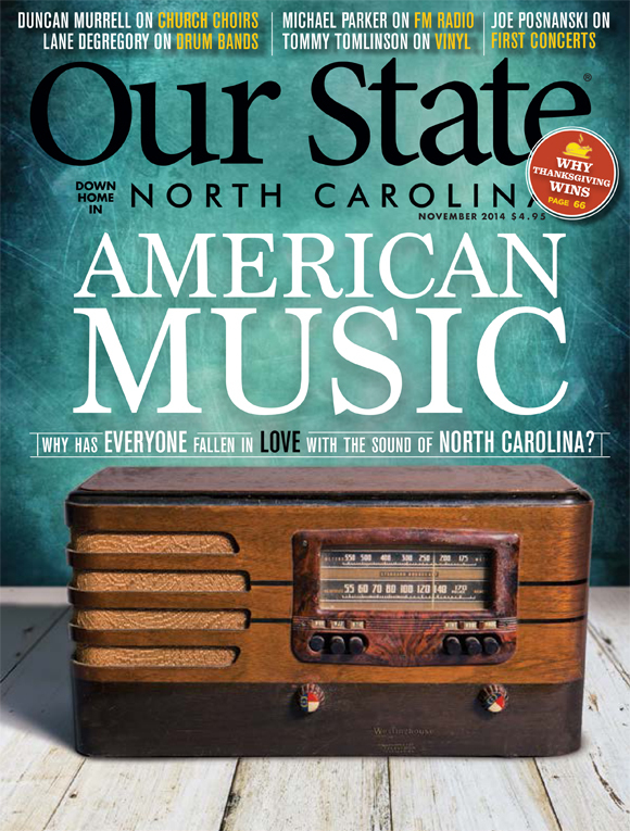 Cover of the Day: Our State November 2014