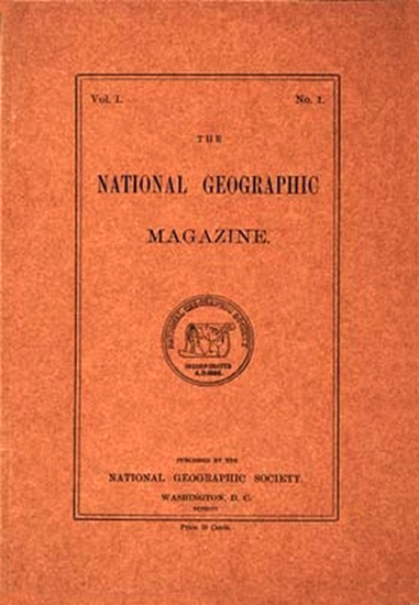124 year old The National Geographic magazine