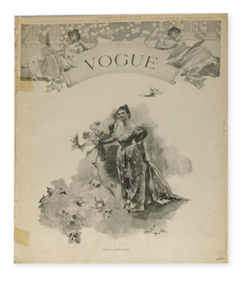 120 year old Vogue, December 1892