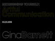 ARTFUL COMMUNICATION: Gina Barnett