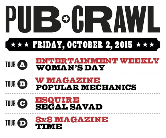 Friday's Pub Crawl: You Gotta Register by Wednesday at Noon!