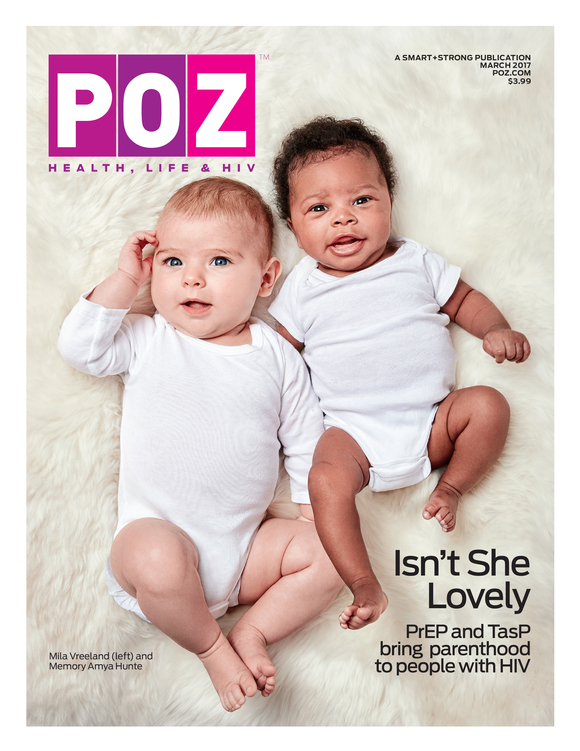 Cover of the Day: POZ, March 2017