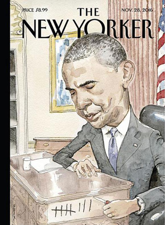 Cover of the Day: The New Yorker (US), November 28, 2016