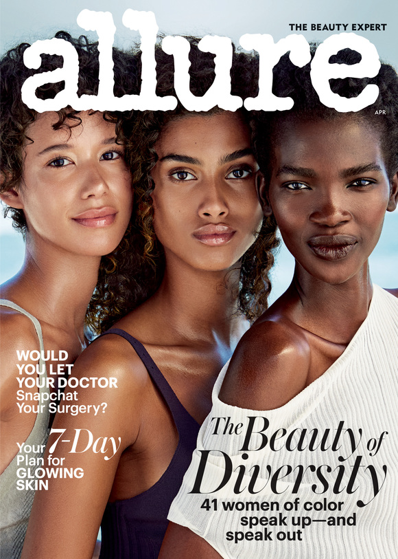 Cover of the Day: Allure, April 2017