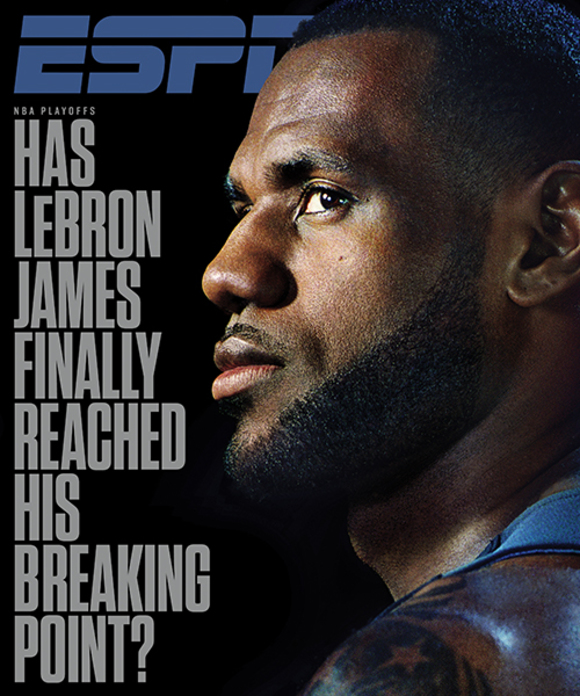 Cover of the Day: ESPN the Magazine, May 8, 2017