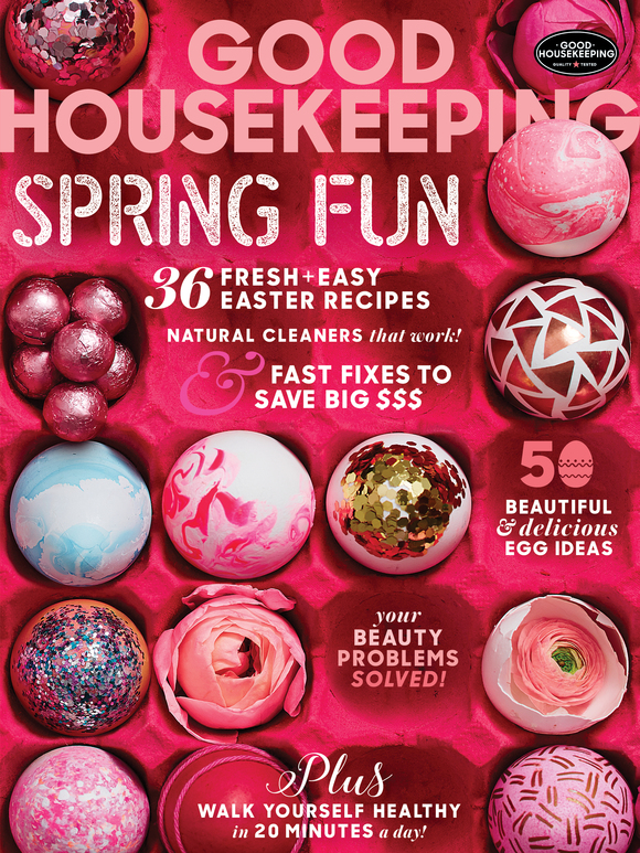 Cover of the Day: Good Housekeeping, April 2017