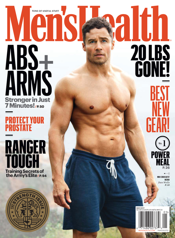 Cover of the Day: Men's Health, May 2017