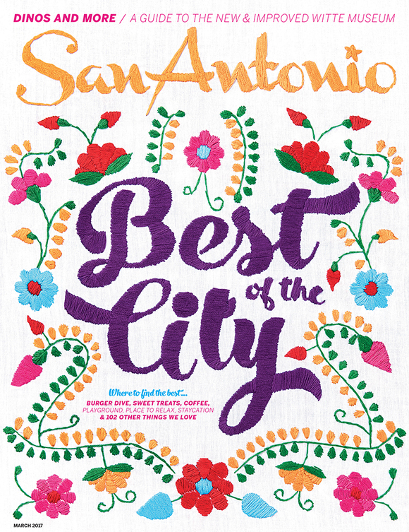 Cover of the Day: San Antonio Magazine, March 2017