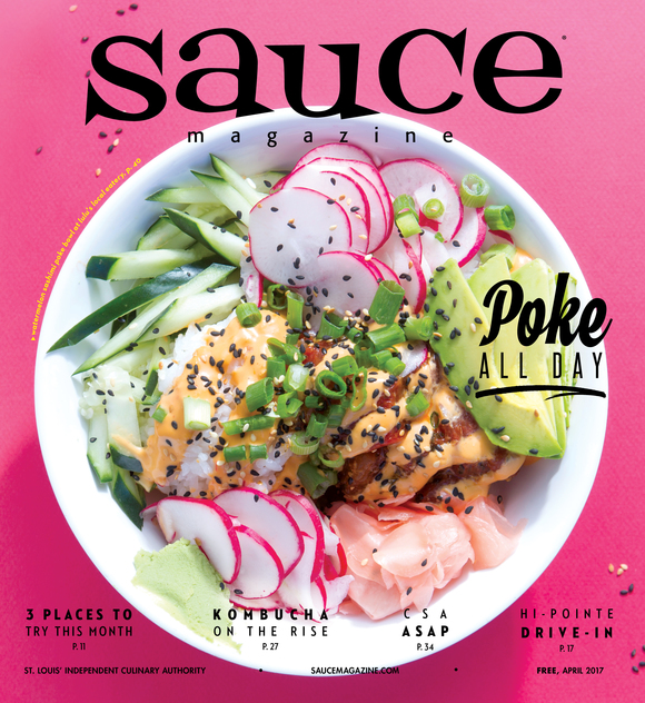 Cover of the Day: Sauce Magazine, April 2017