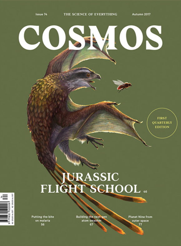 Cover of the day: Cosmos magazine (Australia), Autumn 2017