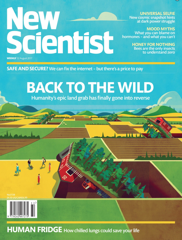 Cover of the day: New Scientist, August 2017