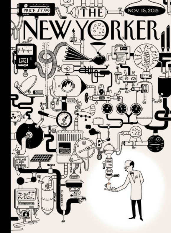 Cover of the Day: The New Yorker, November 16, 2015