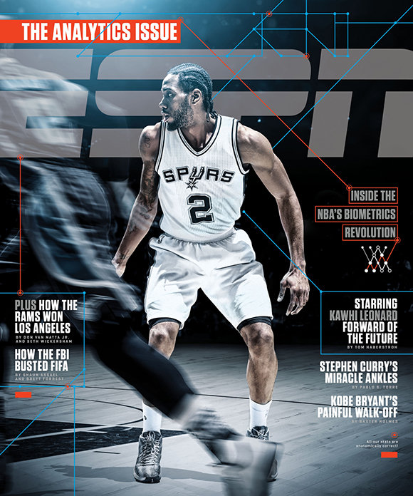 Cover of the Day: ESPN Magazine, February 26, 2016