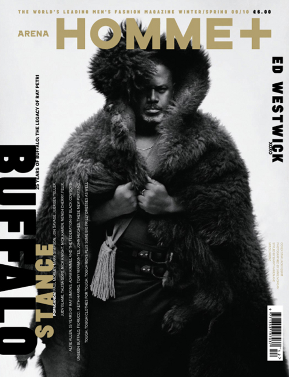 Neville Brody Guest Art Directs Arena Homme +
