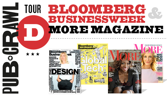 Pub Crawl 2014 Spotlight: TOUR D - Bloomberg Businessweek & MORE Mag