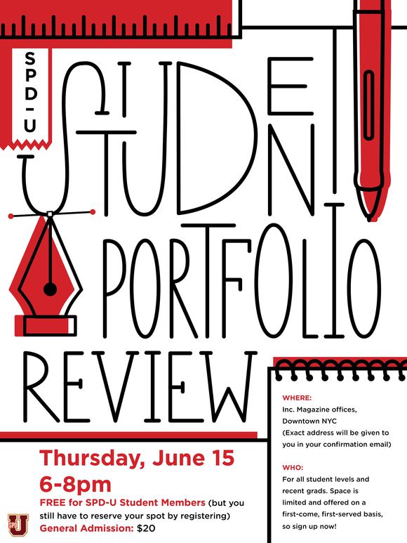 SPD-U Student Portfolio Reviews - Thursday, June 15th, 2017