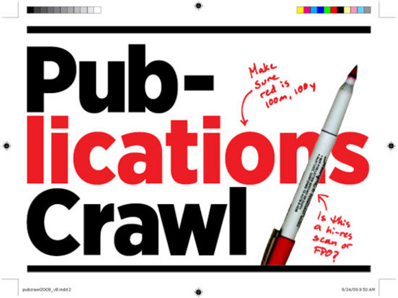 Fall Pub(lications) Crawl: Thursday, Sept. 24th